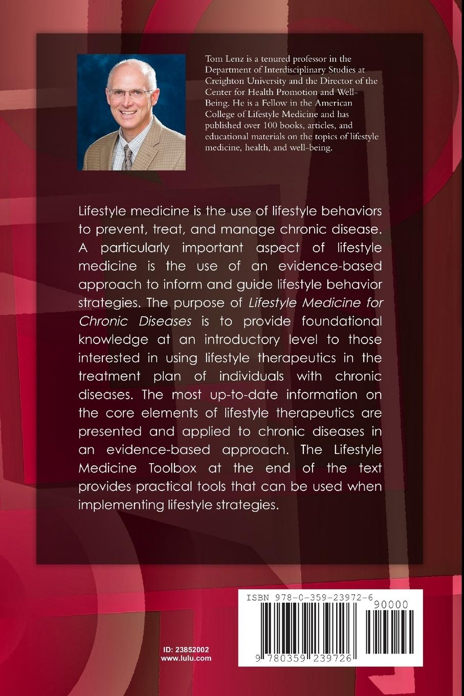 Rückseitencover Lifestyle Medicine for Chronic Diseases