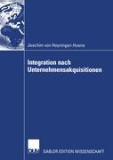 Vorderes Coverbild Integration nach Unternehmensakquisitionen