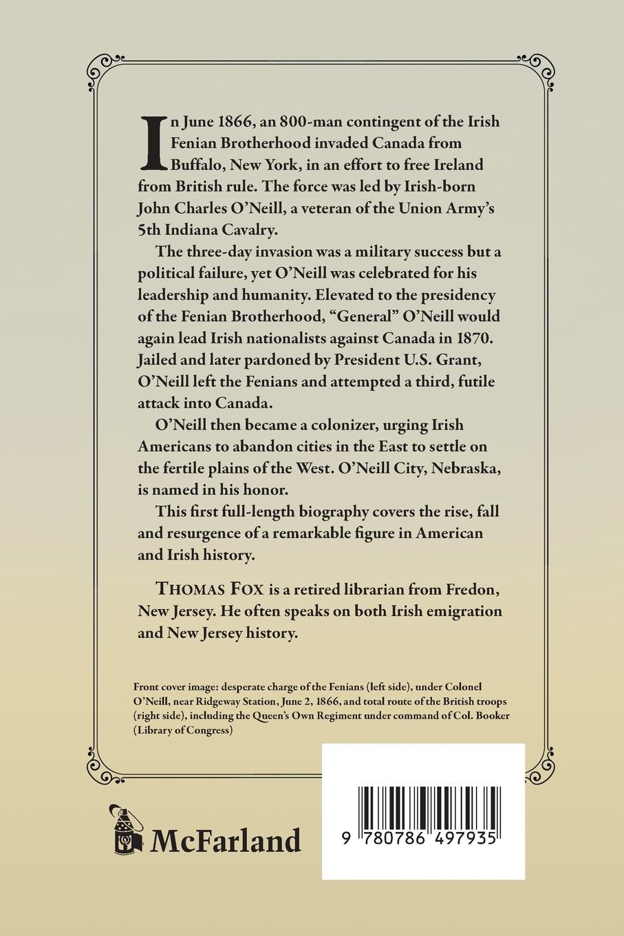 Rückseitencover John C. O'Neill