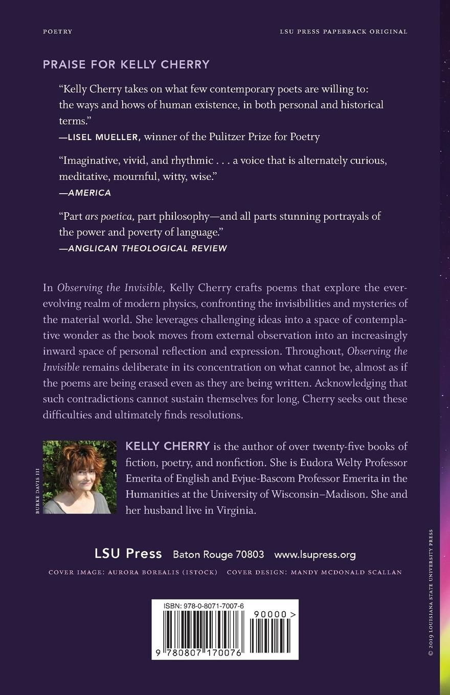 Rückseitencover Observing the Invisible