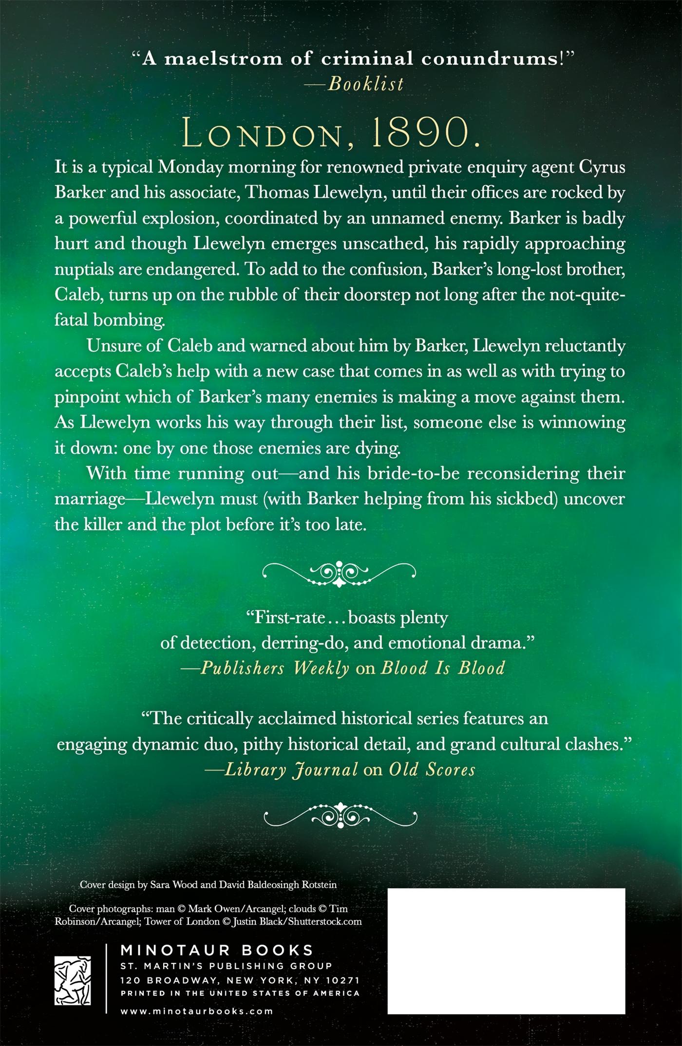 Rückseitencover Blood Is Blood