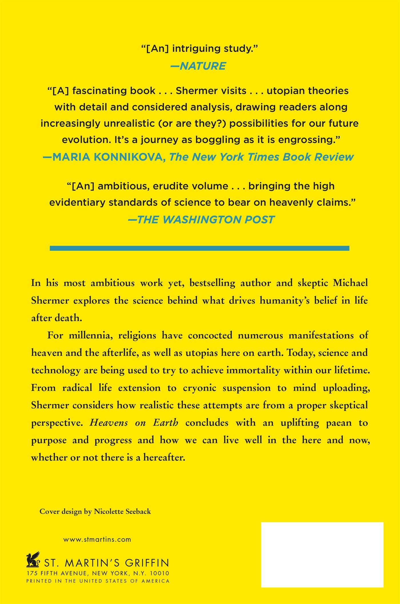 Rückseitencover Heavens on Earth