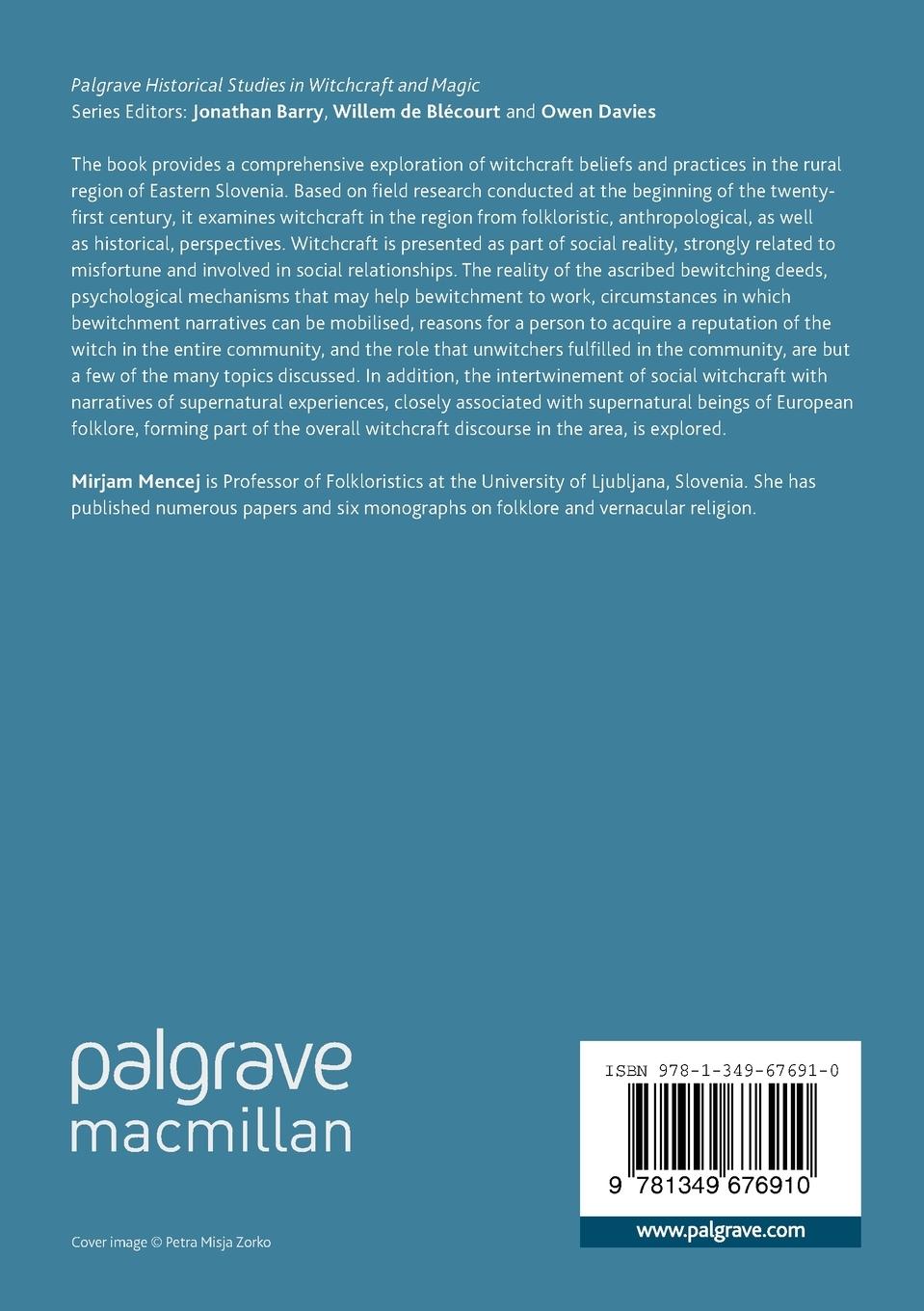 Rückseitencover Styrian Witches in European Perspective