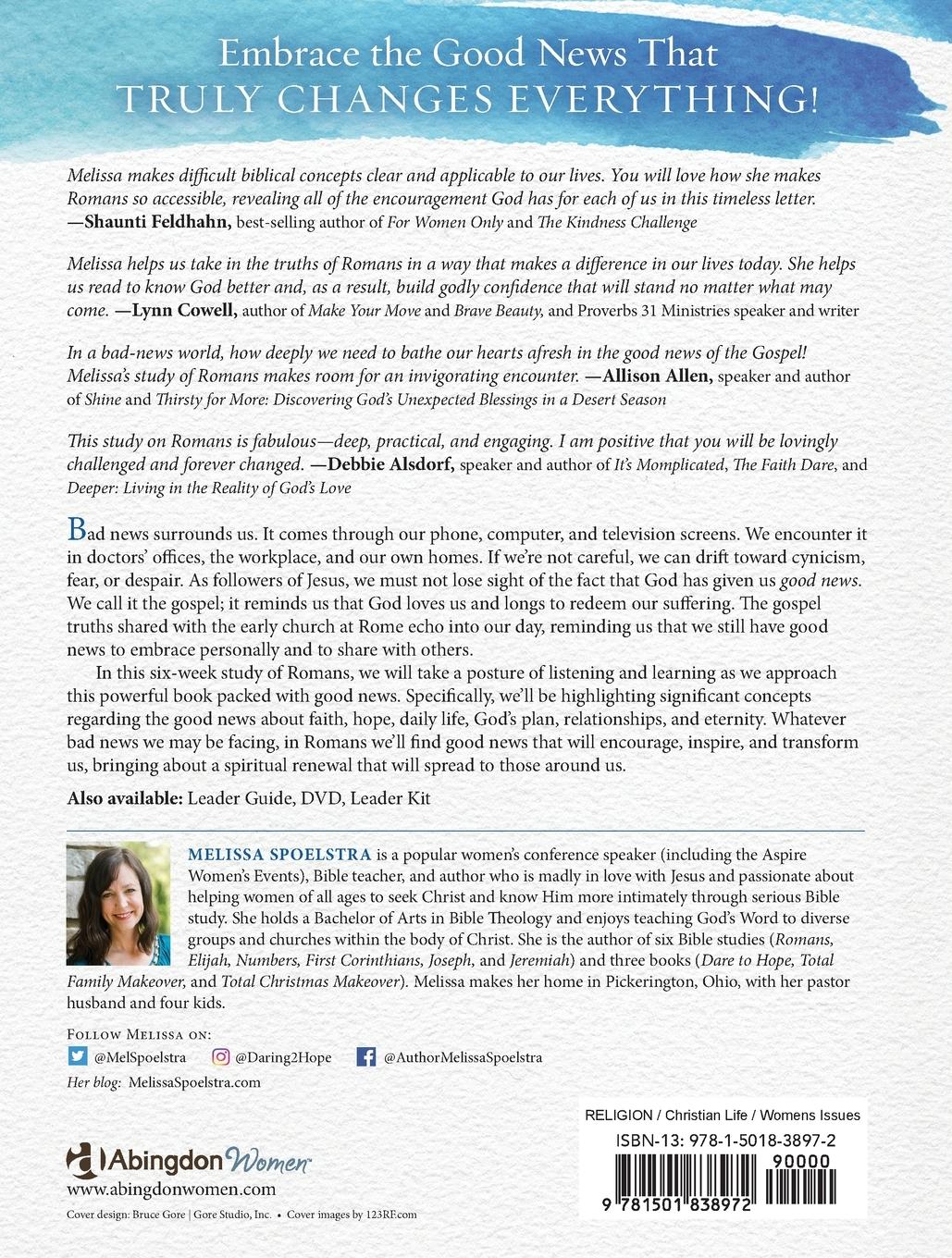 Rückseitencover Romans - Women's Bible Study Participant Workbook