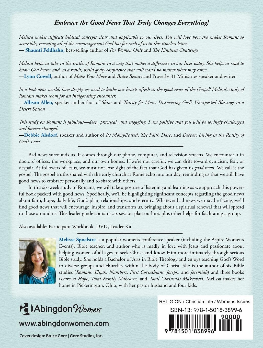 Rückseitencover Romans - Women's Bible Study Leader Guide