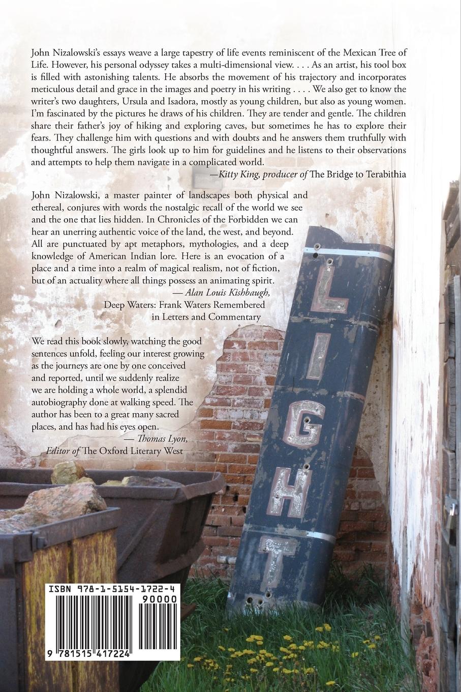 Rückseitencover Chronicles of the Forbidden