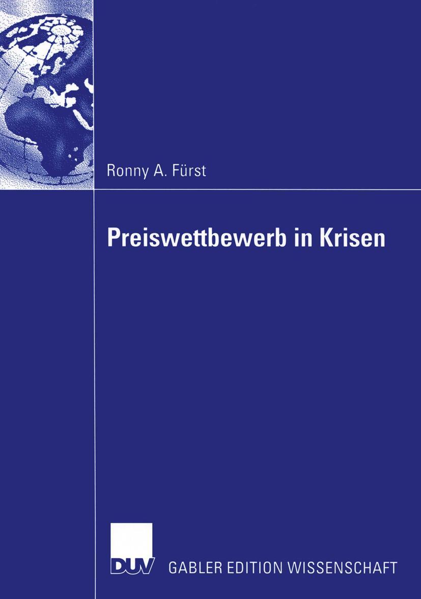 Vorderes Coverbild Preiswettbewerb in Krisen