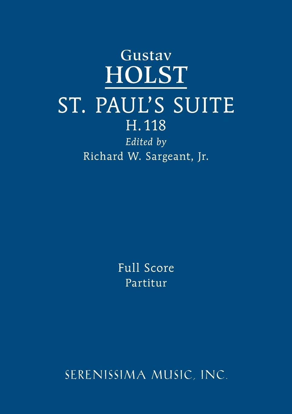 Vorderes Coverbild St. Paul's Suite, H.118