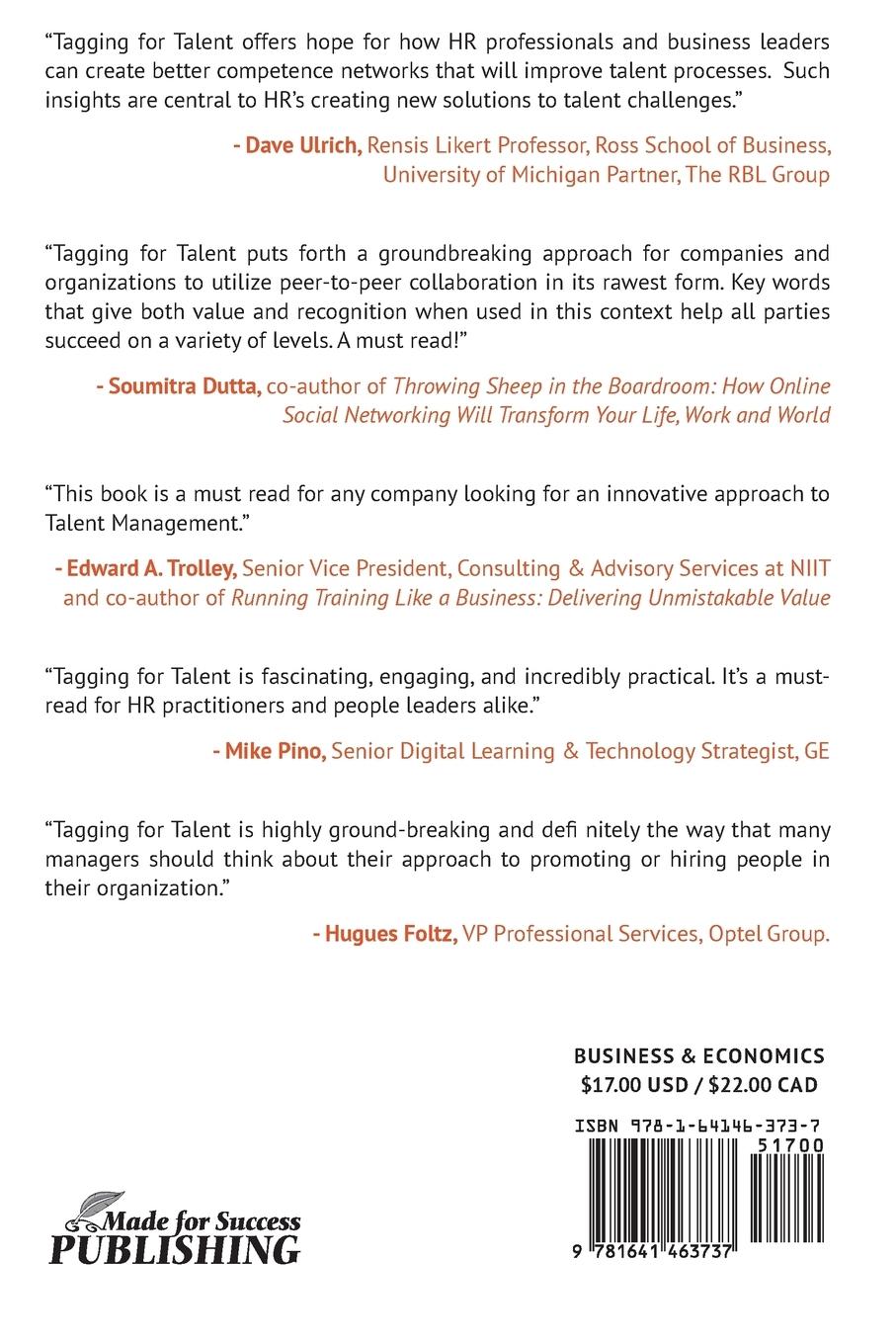 Rückseitencover Tagging for Talent