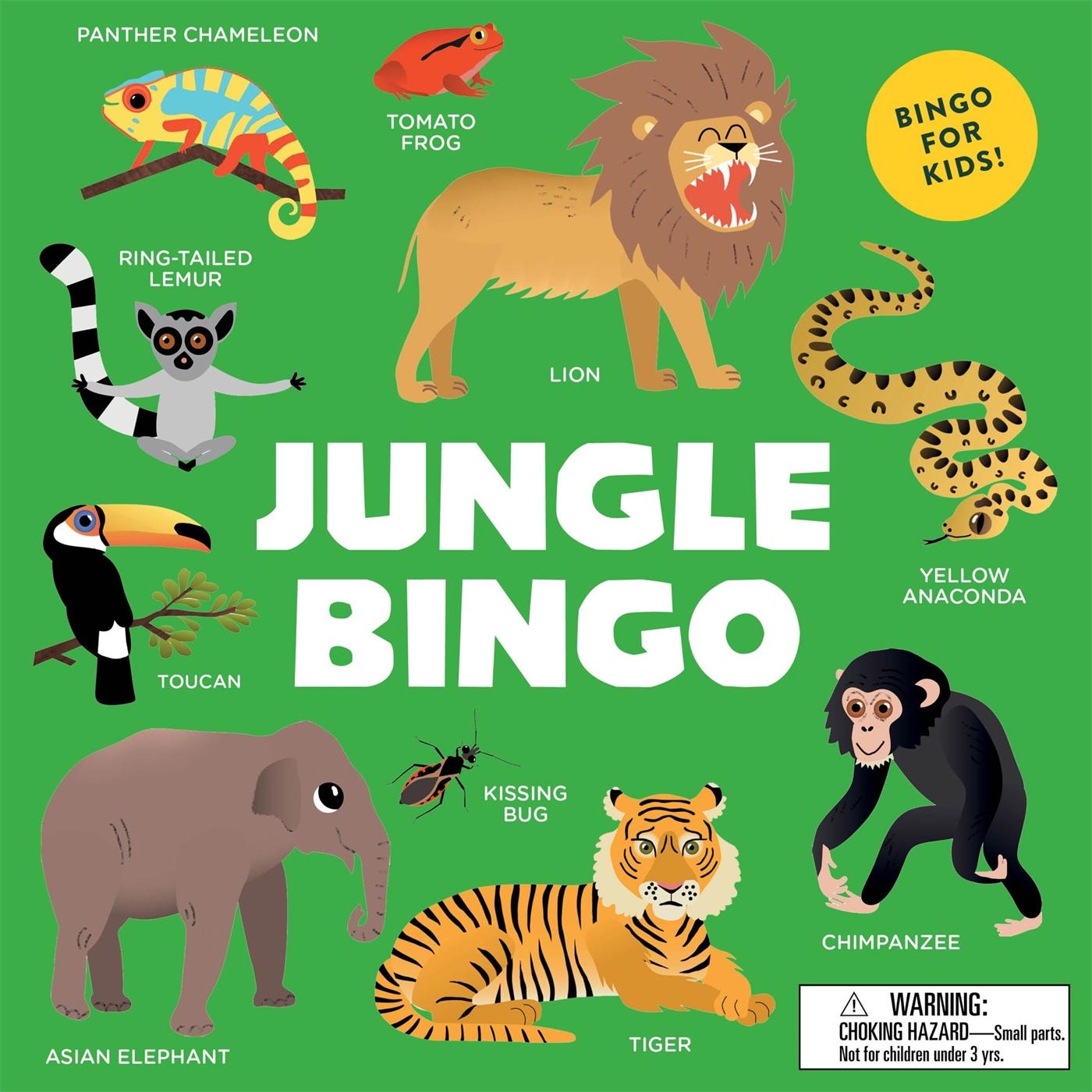 Vorderes Coverbild Jungle Bingo