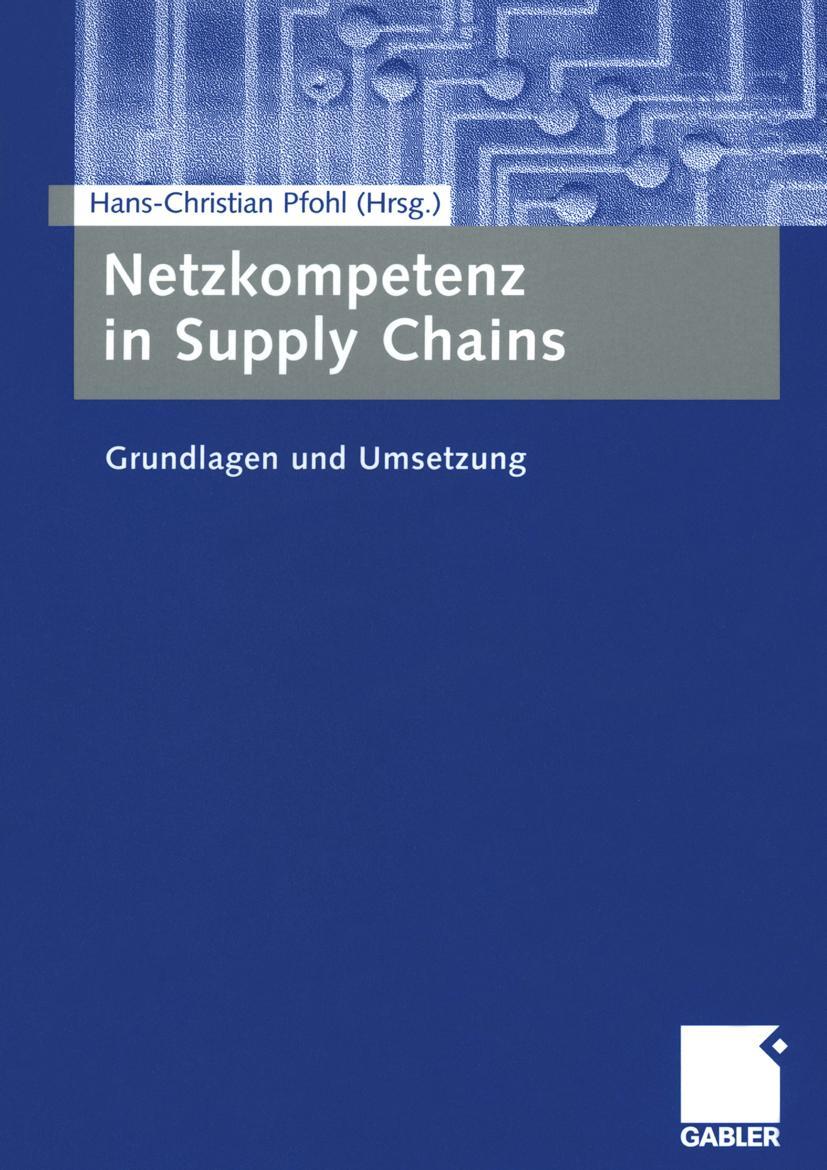 Vorderes Coverbild Netzkompetenz in Supply Chains