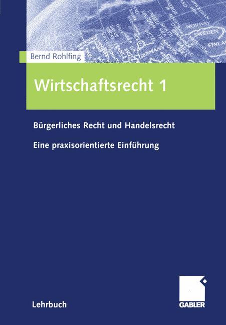 Vorderes Coverbild Wirtschaftsrecht 1