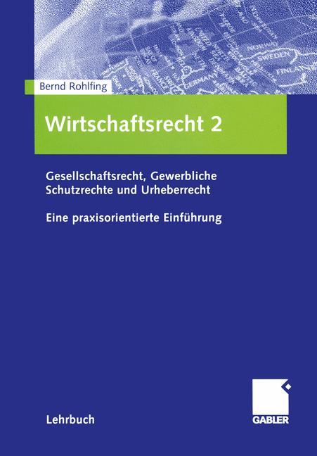 Vorderes Coverbild Wirtschaftsrecht 2