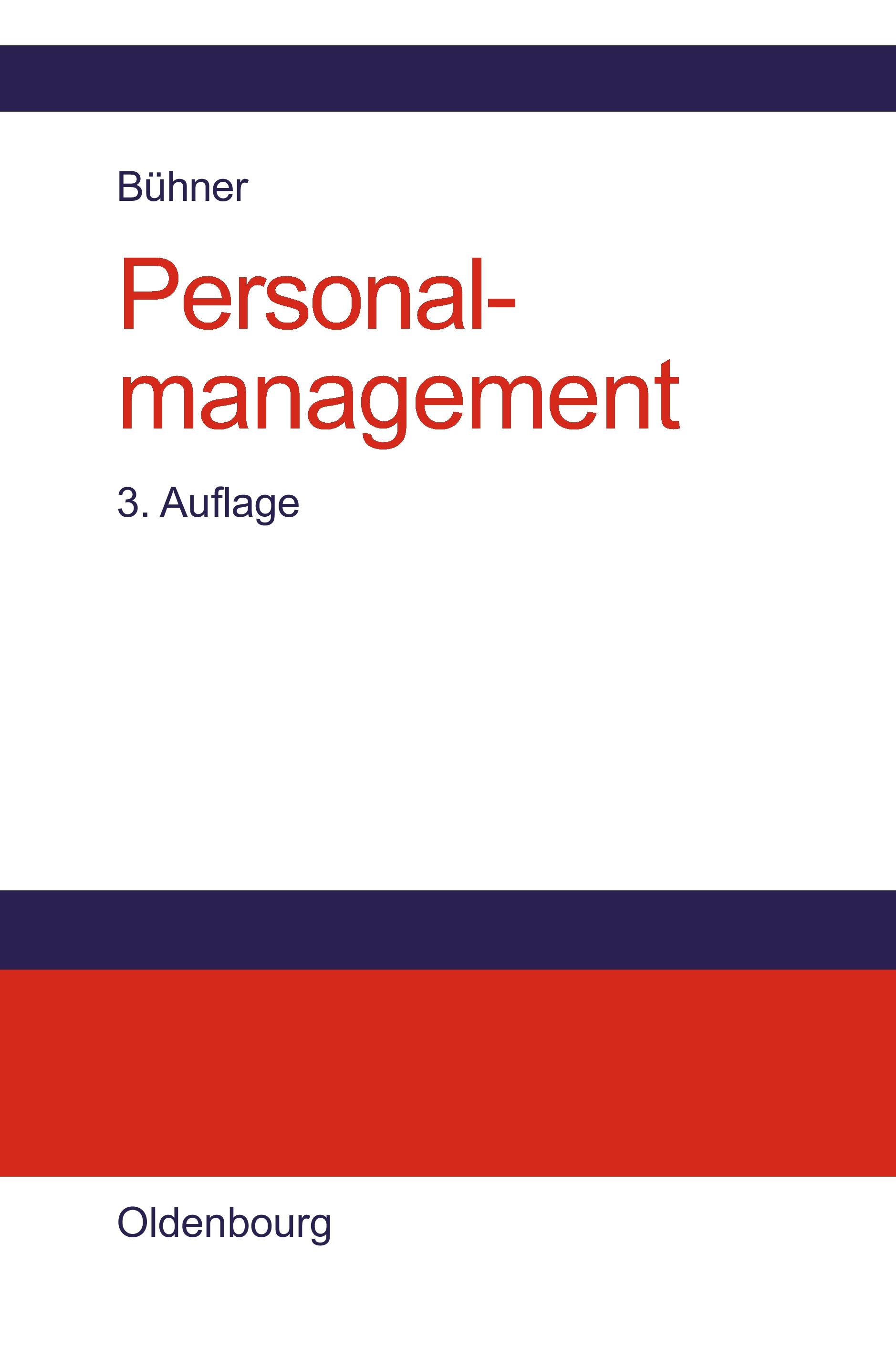 Vorderes Coverbild Personalmanagement