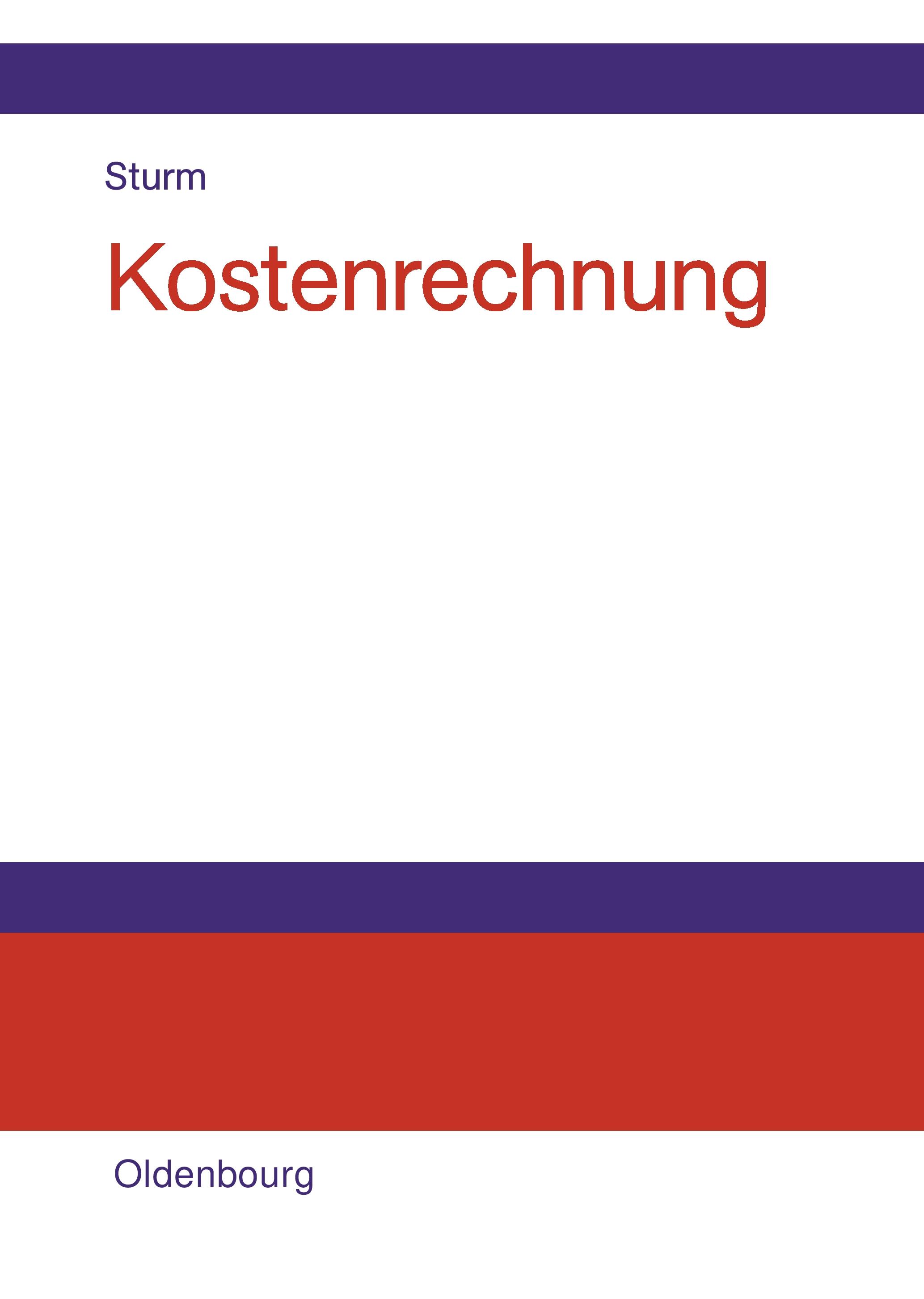 Vorderes Coverbild Kostenrechnung
