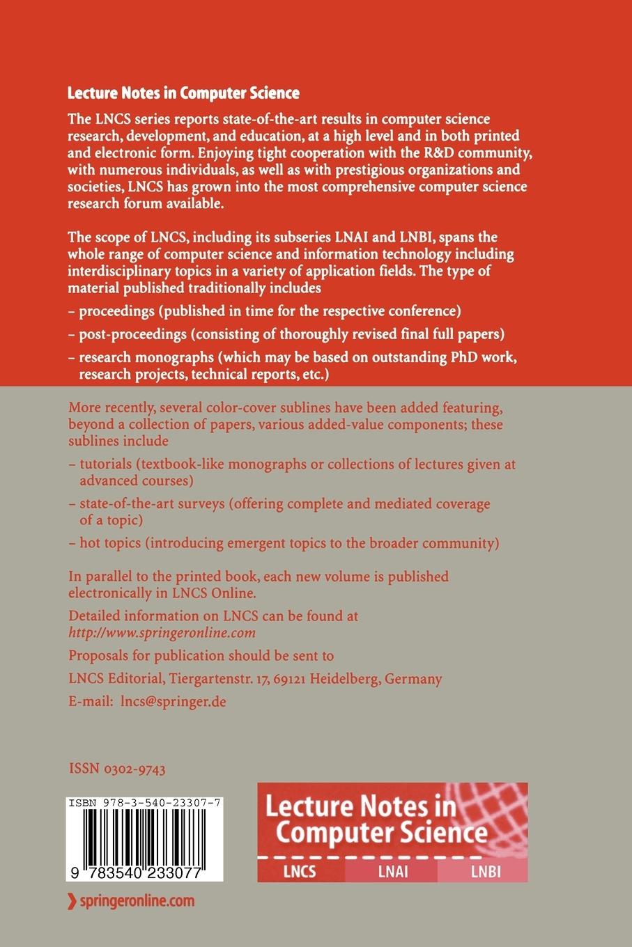 Rückseitencover UML 2004 - The Unified Modeling Language