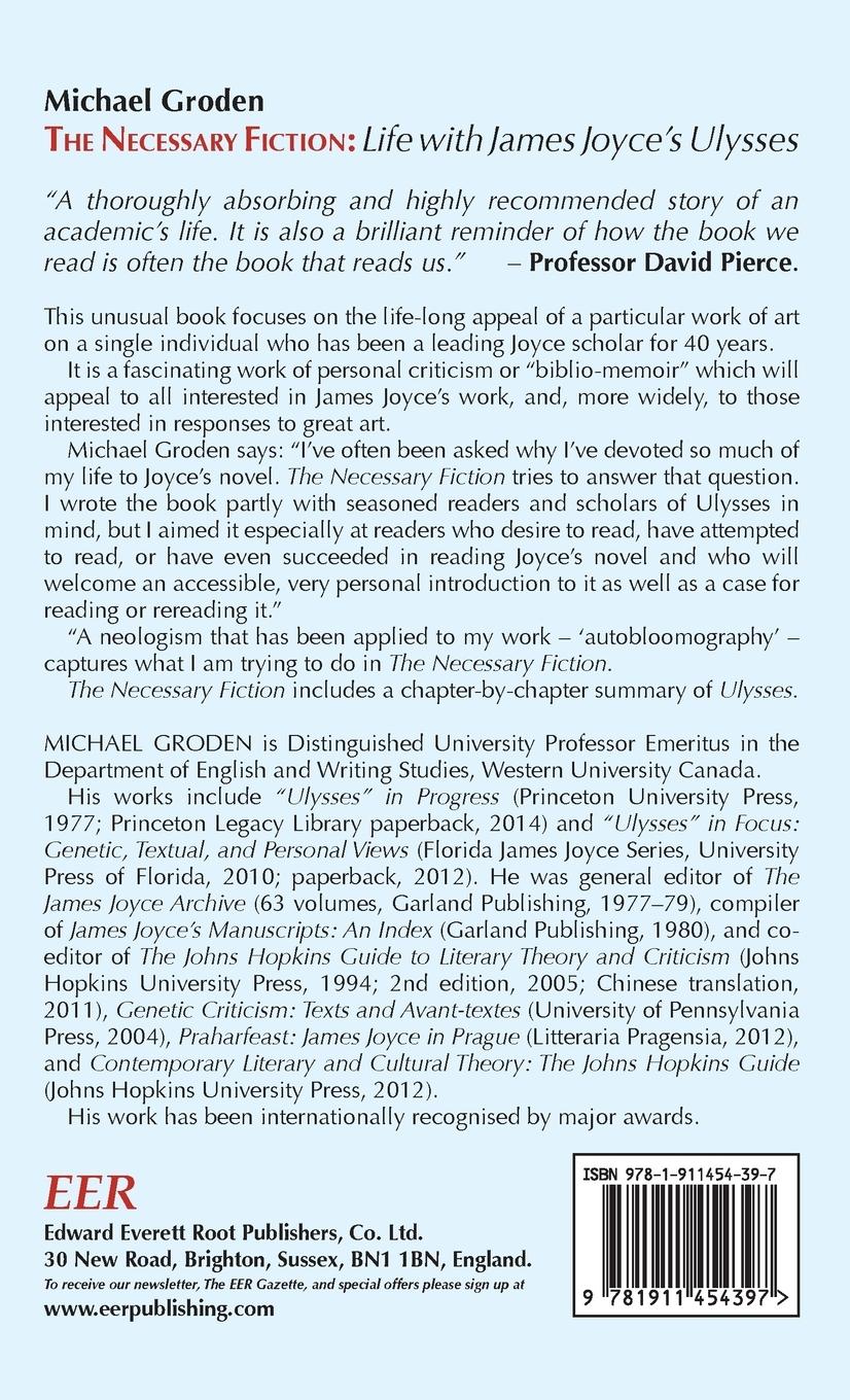 Rückseitencover The Necessary Fiction