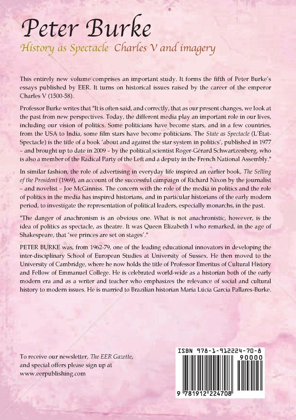 Rückseitencover History as Spectacle