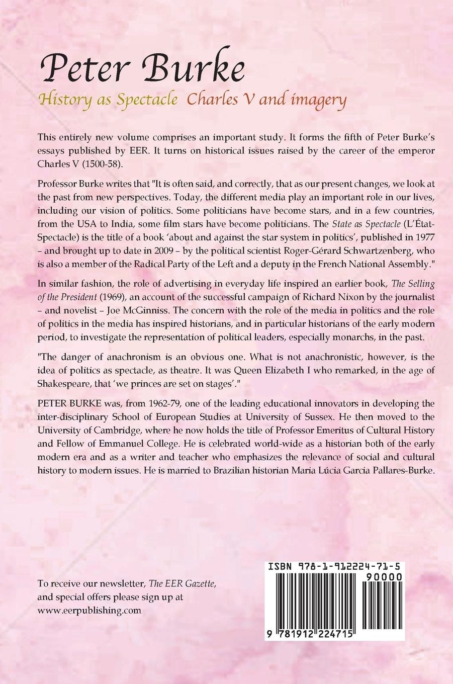 Rückseitencover History as Spectacle