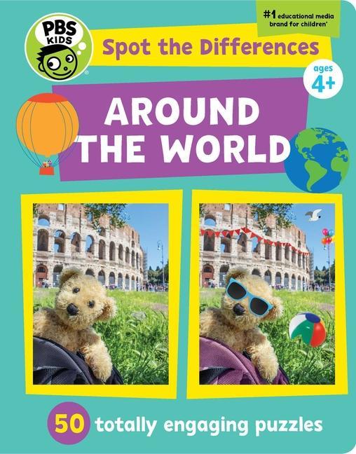 Vorderes Coverbild Spot the Differences: Around the World: 50 Totally Engaging Puzzles!
