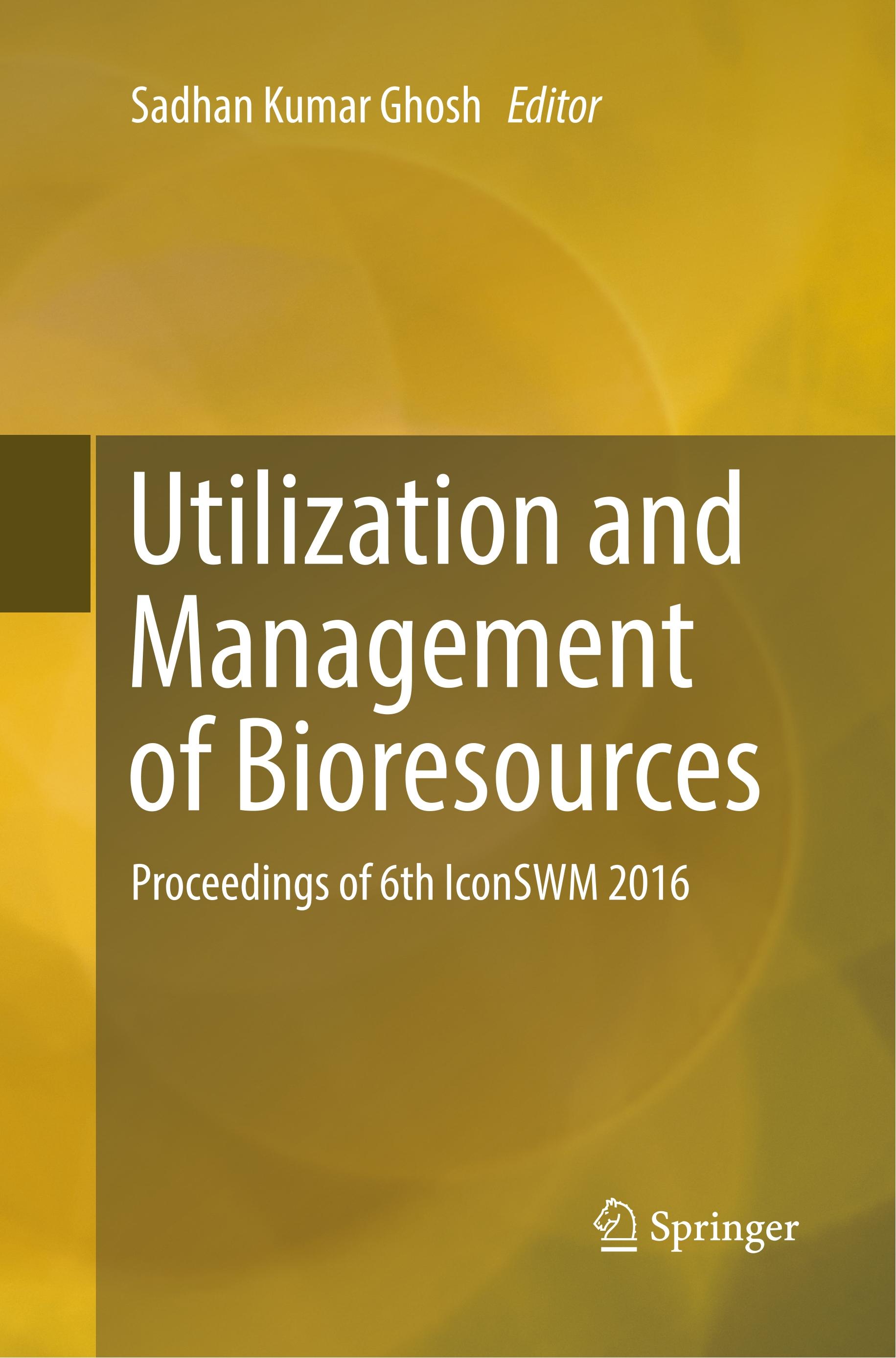 Vorderes Coverbild Utilization and Management of Bioresources