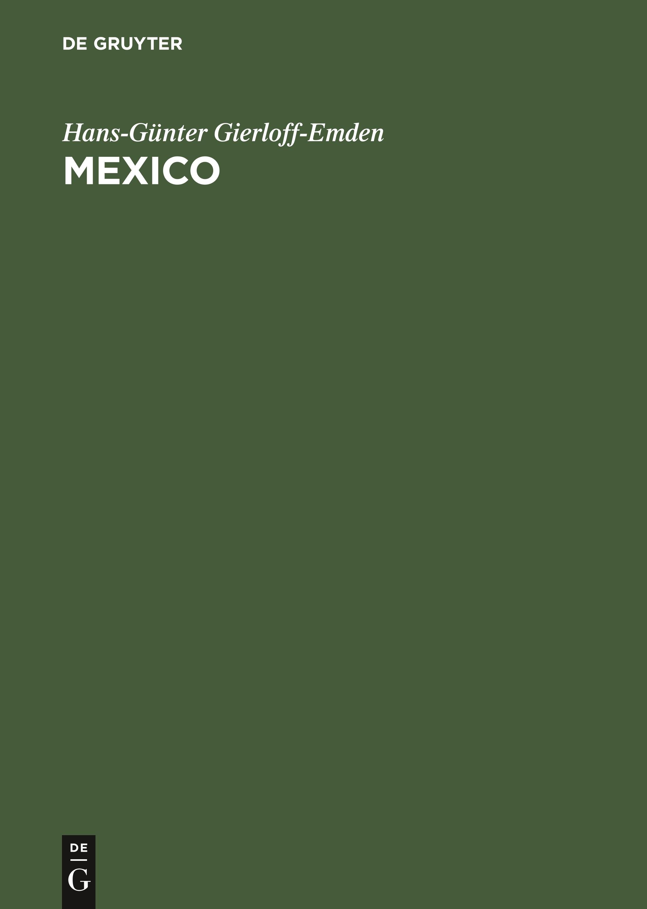 Vorderes Coverbild Mexico