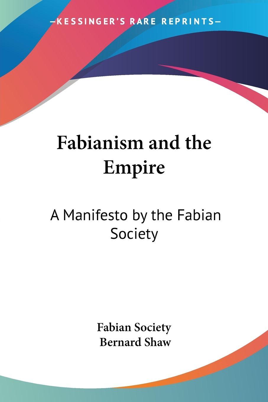 Vorderes Coverbild Fabianism and the Empire