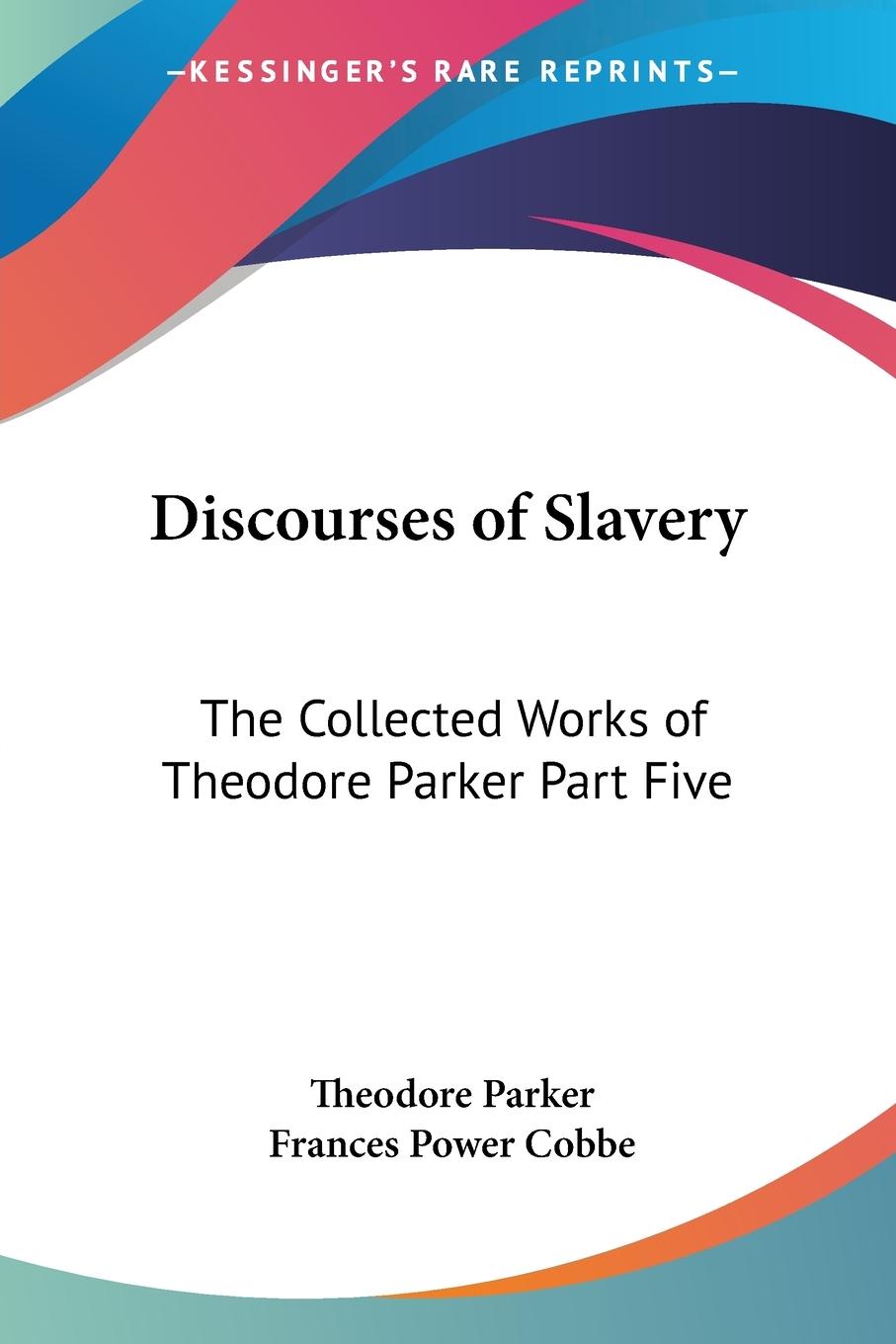 Vorderes Coverbild Discourses of Slavery