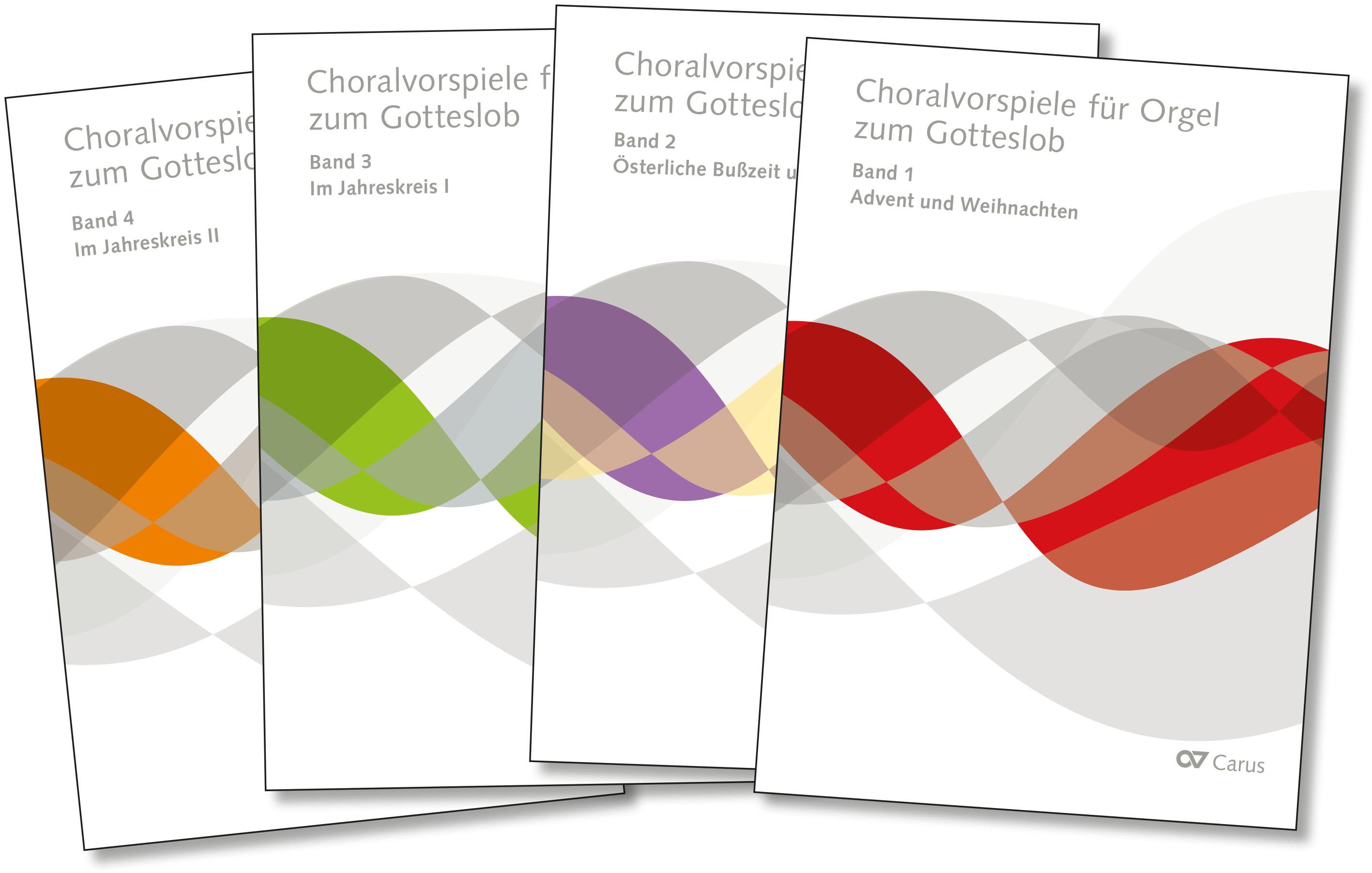 Vorderes Coverbild Choralvorspiele für Orgel zum Gotteslob