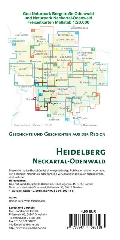 Beispielinhalt (Bild) Geschichte und Geschichten aus der Region, Heidelberg - Neckartal-Odenwald