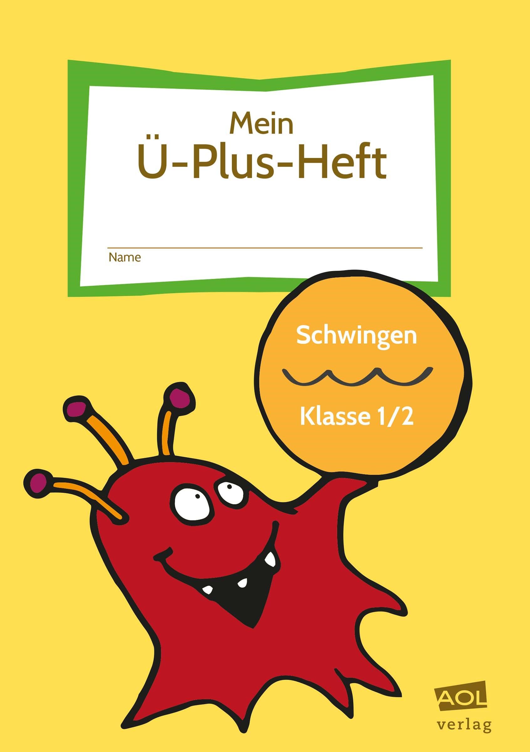 Vorderes Coverbild Mein Ü-Plus-Heft: Schwingen - Klasse 1/2