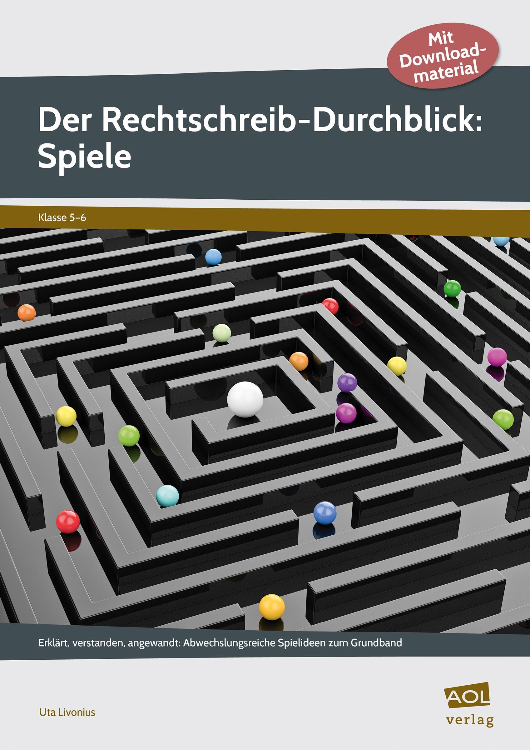 Vorderes Coverbild Der Rechtschreib-Durchblick: Spiele