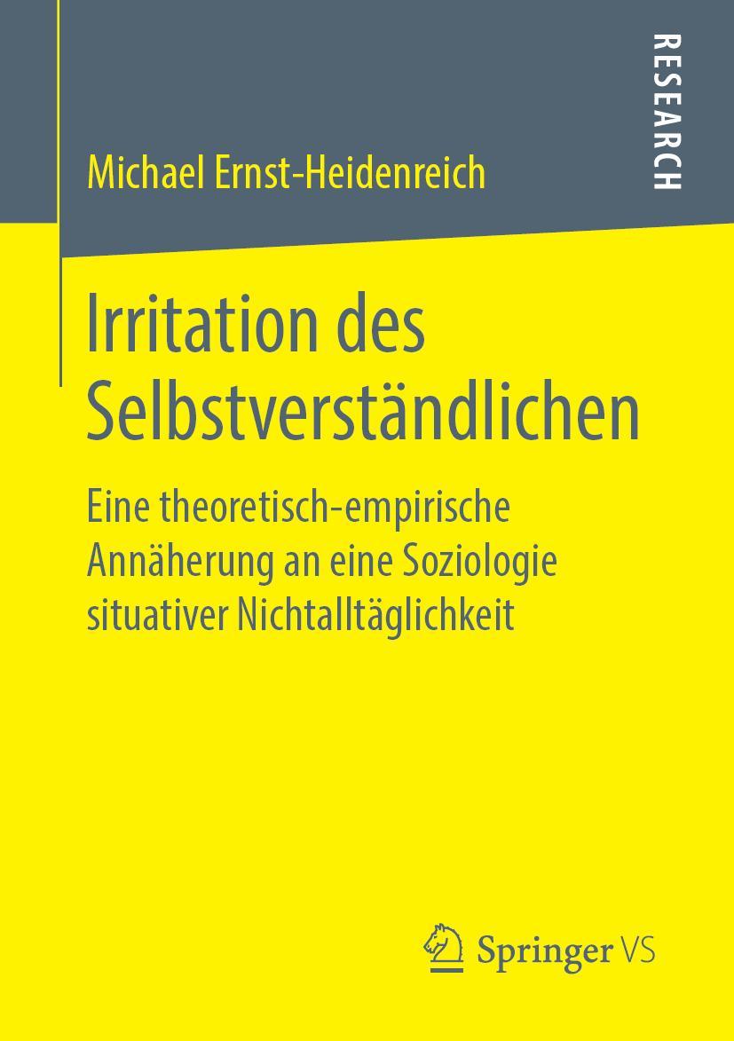 Vorderes Coverbild Irritation des Selbstverständlichen