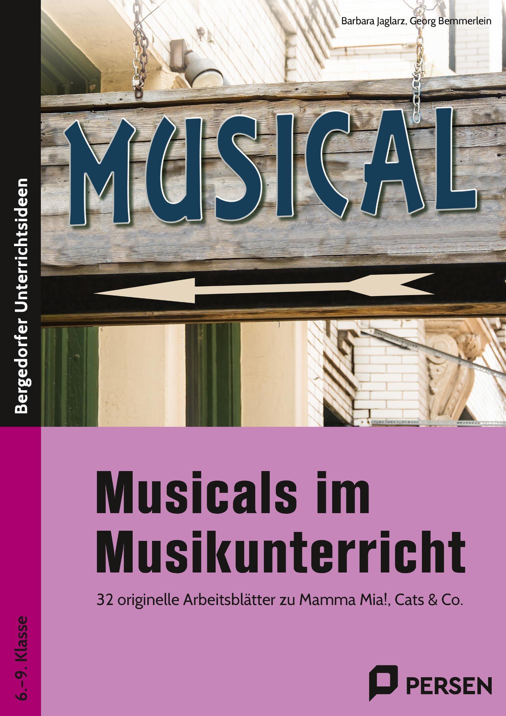 Vorderes Coverbild Musicals im Musikunterricht
