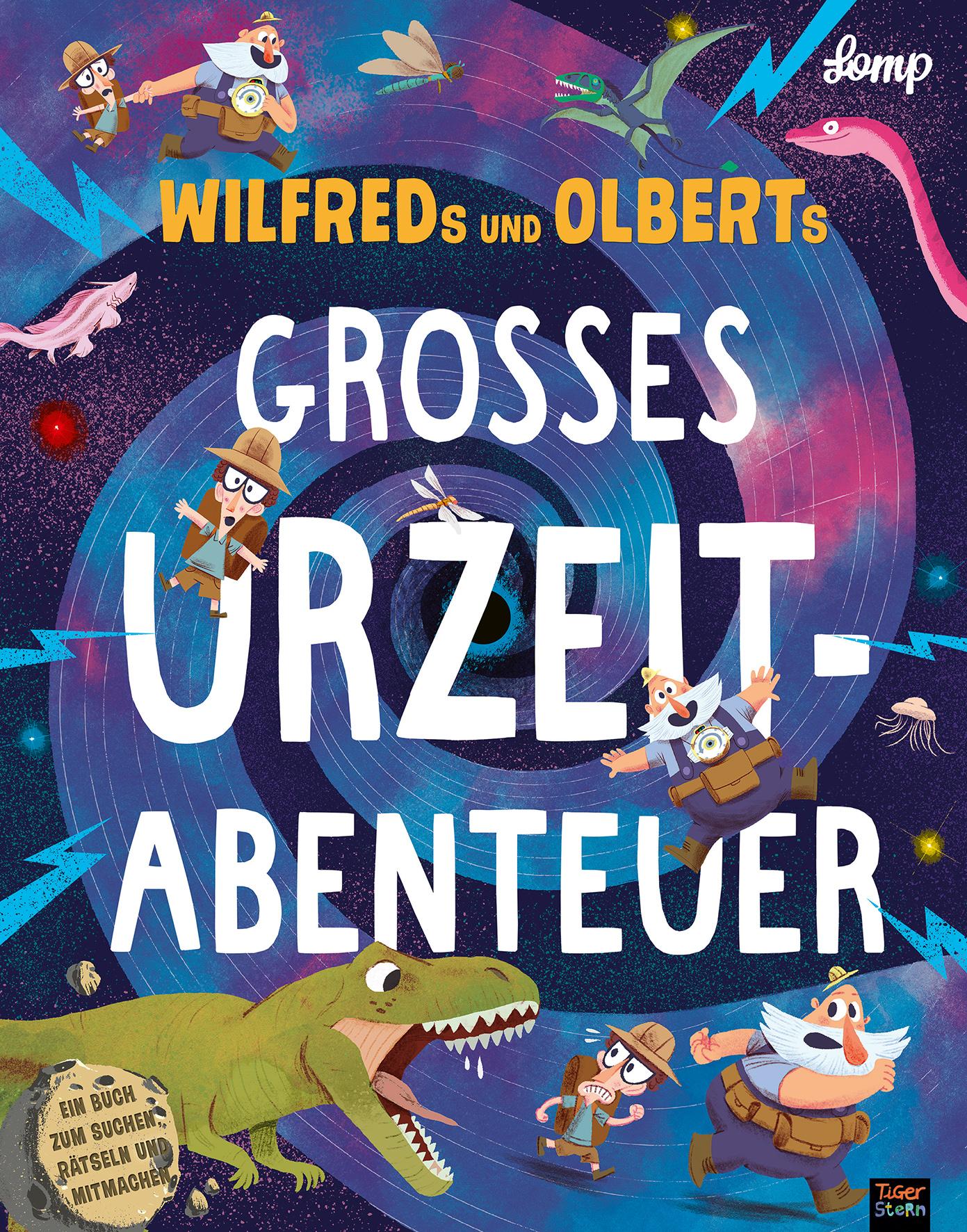 Vorderes Coverbild Wilfreds und Olberts großes Urzeitabenteuer