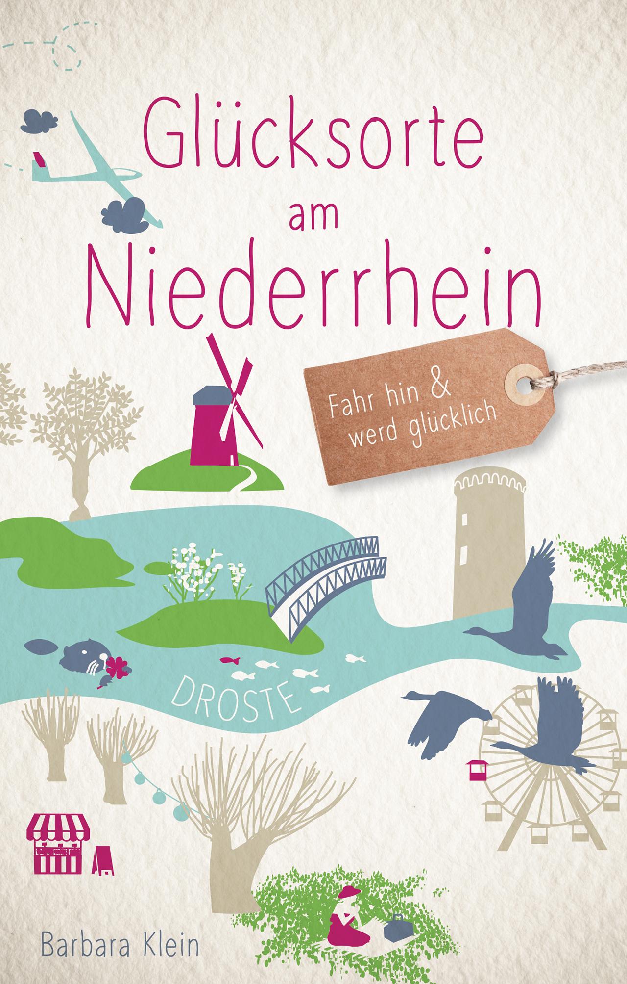 Vorderes Coverbild Glücksorte am Niederrhein