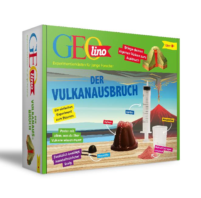 Vorderes Coverbild GEOlino Der Vulkanausbruch