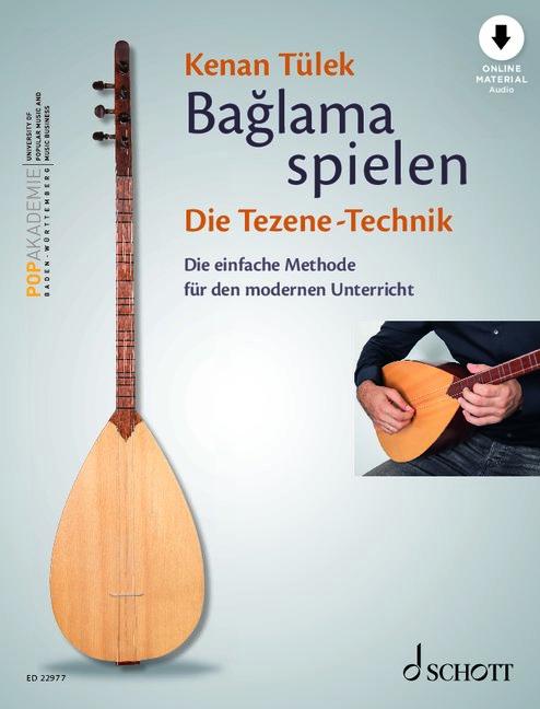 Vorderes Coverbild Baglama spielen - Die Tezene-Technik