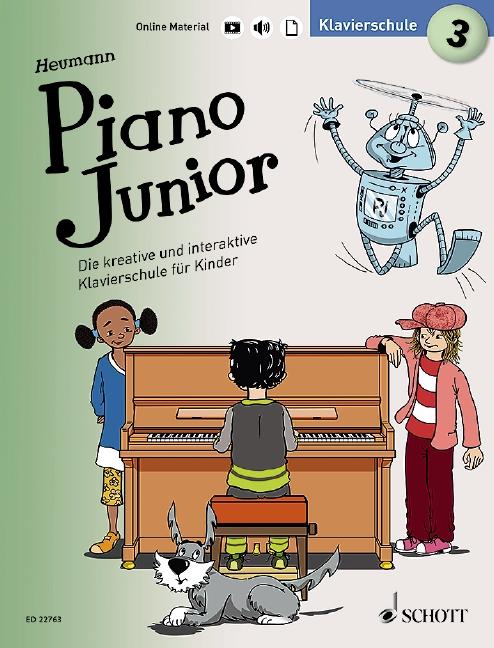 Vorderes Coverbild Piano Junior: Klavierschule 3