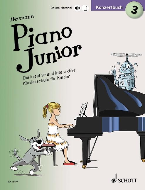 Vorderes Coverbild Piano Junior: Konzertbuch 3
