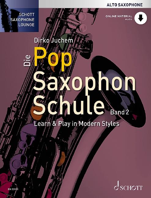 Vorderes Coverbild Die Pop Saxophon Schule