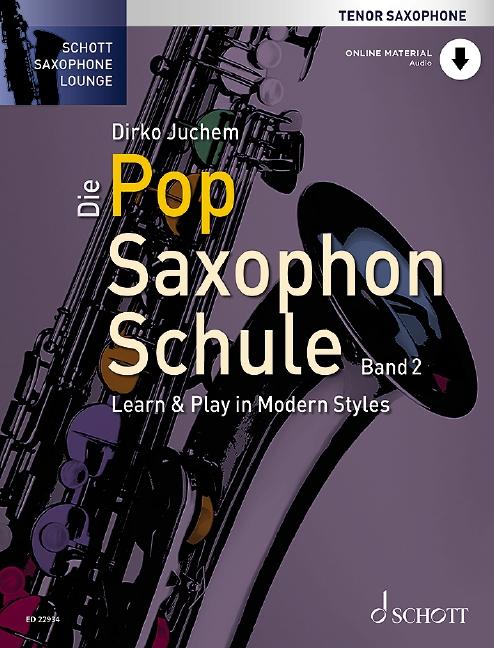 Vorderes Coverbild Die Pop Saxophon Schule
