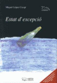 Vorderes Coverbild Estat d'excepció