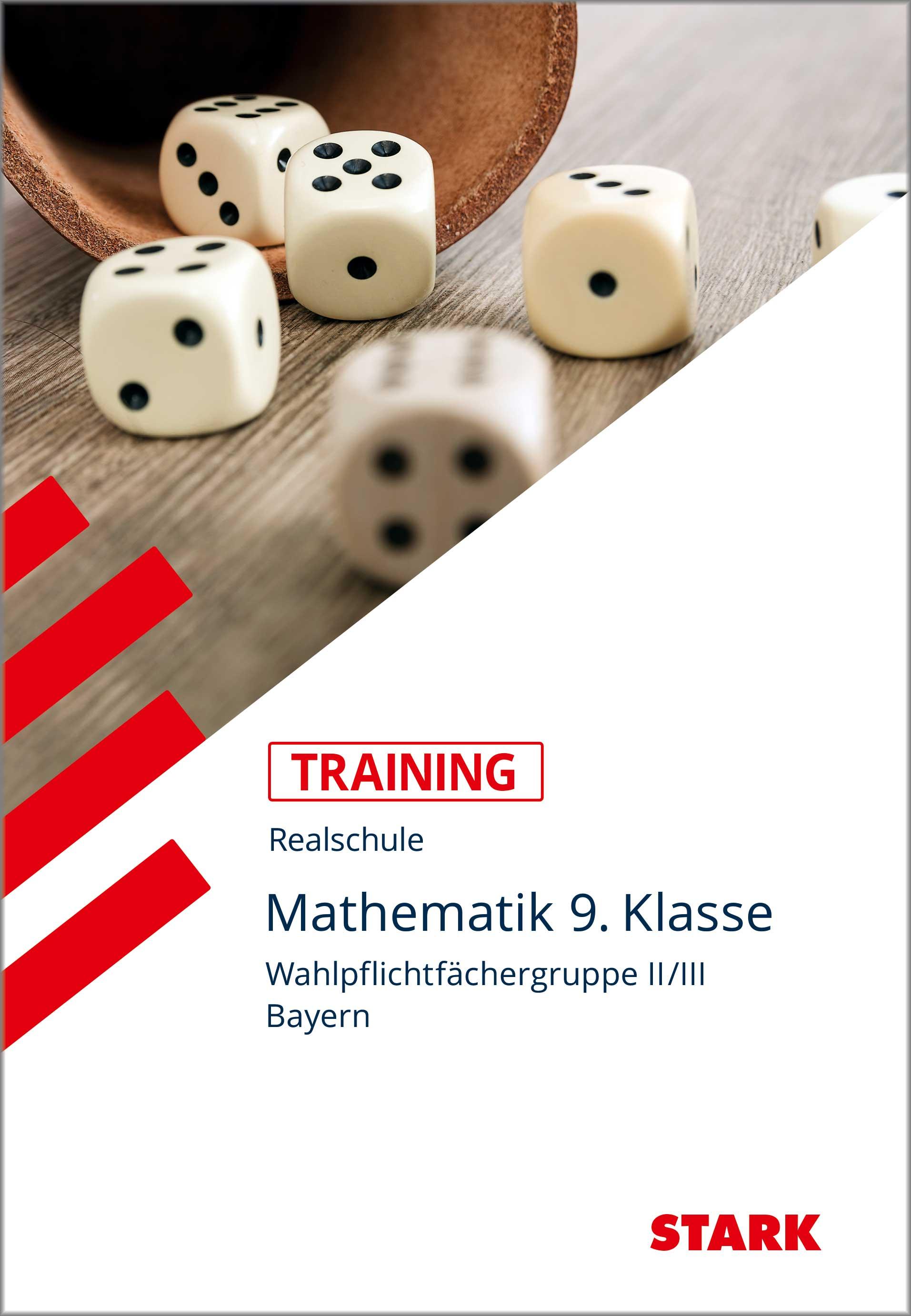 Vorderes Coverbild STARK Training Realschule - Mathematik 9. Klasse - Gruppe II/III