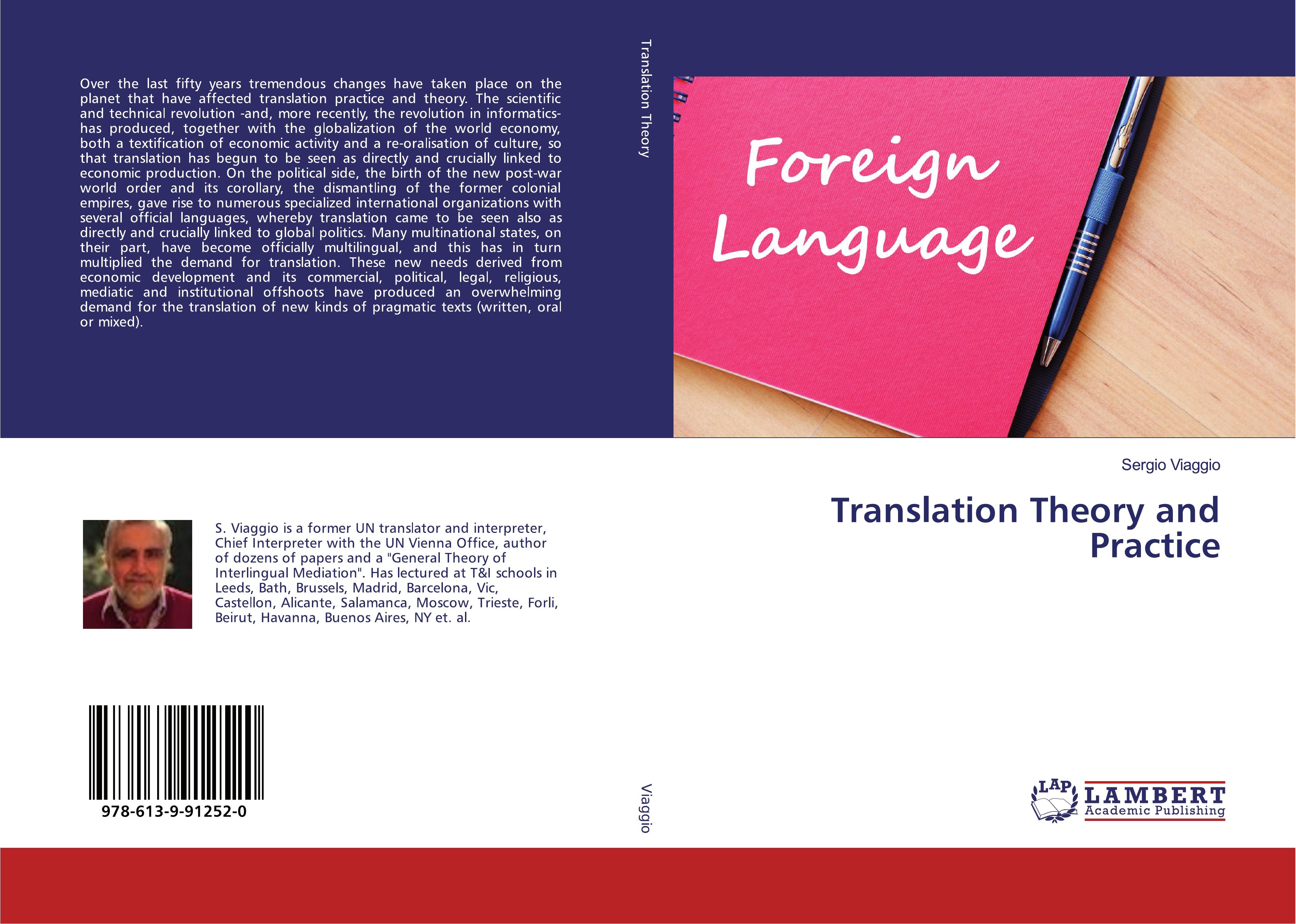 Vorderes Coverbild Translation Theory and Practice