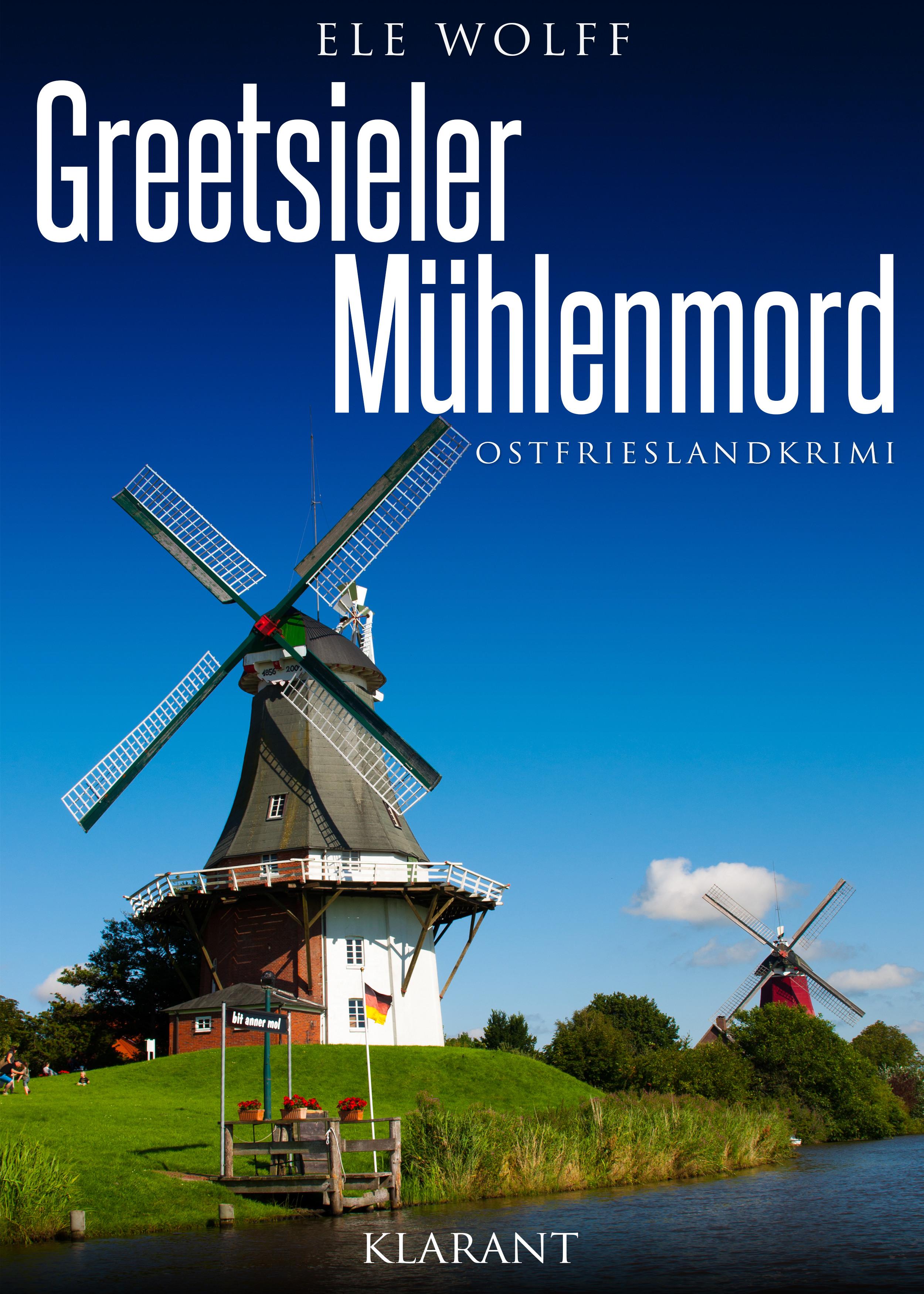 Vorderes Coverbild Greetsieler Mühlenmord. Ostfrieslandkrimi