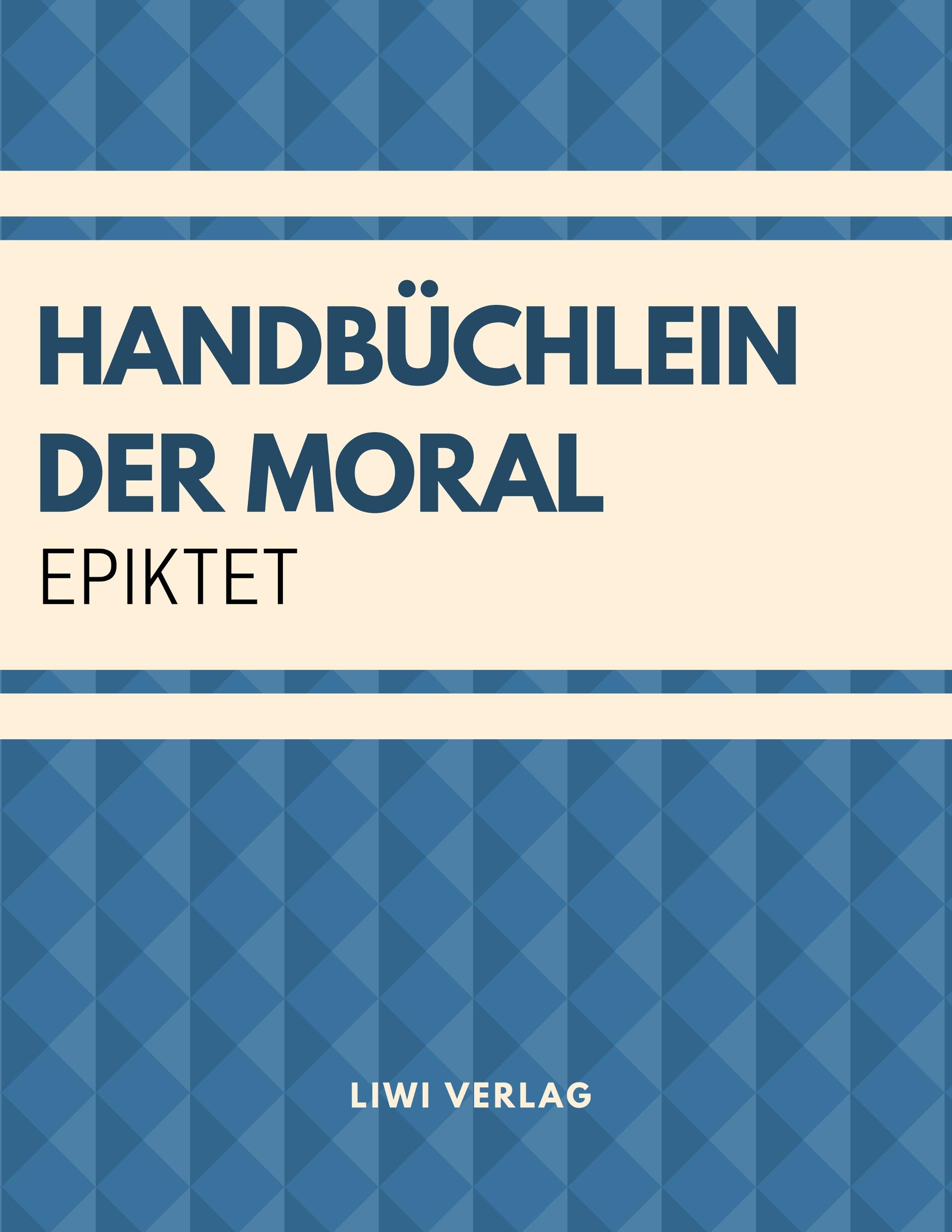 Vorderes Coverbild Handbüchlein der Moral