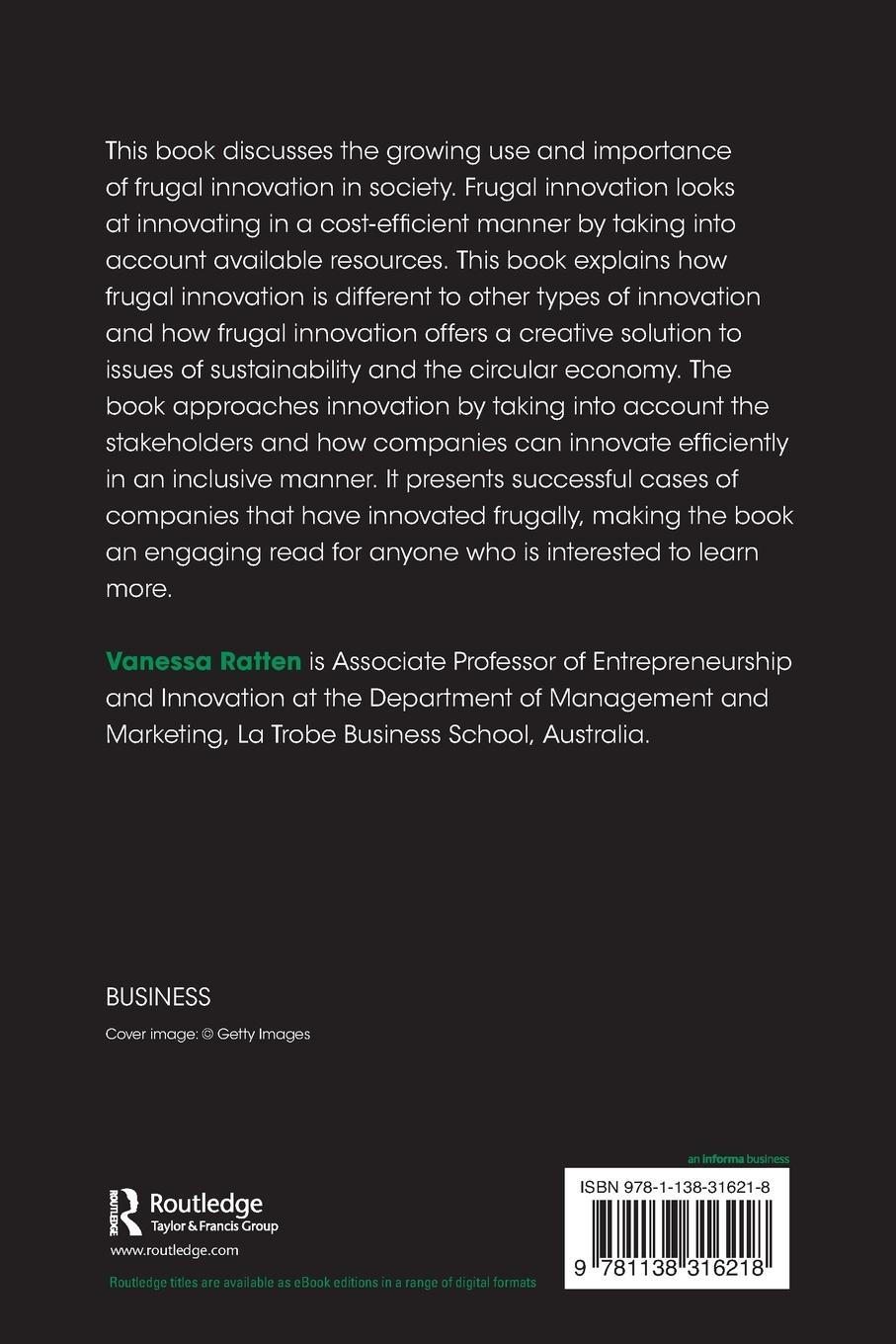 Rückseitencover Frugal Innovation