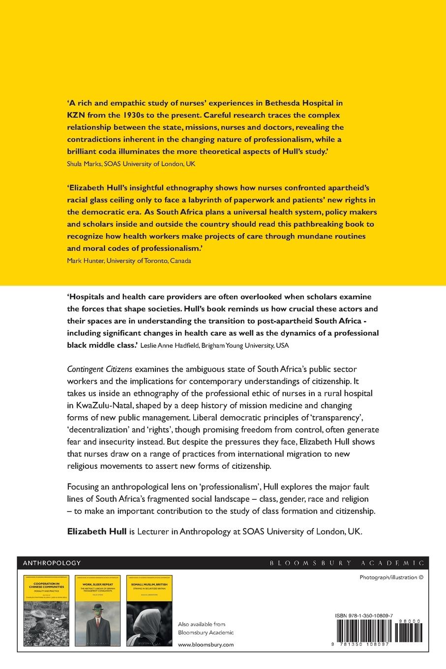 Rückseitencover Contingent Citizens