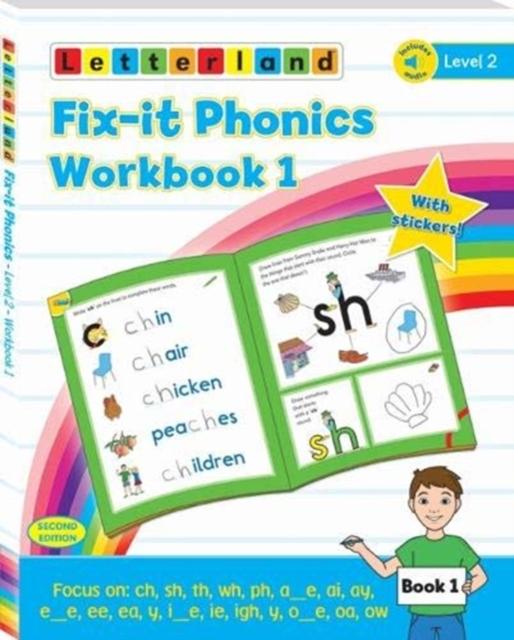 Vorderes Coverbild Fix-it Phonics - Level 2 - Workbook 1 (2nd Edition)